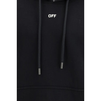 Off-White Black Cotton Sweatshirt 1728,72470364320,Black,Clothing,L,M,Men,New with tags,Off-White,S,Sweaters - Clothing,Sweatshirts - Sweaters - Clothing,XL,XXL