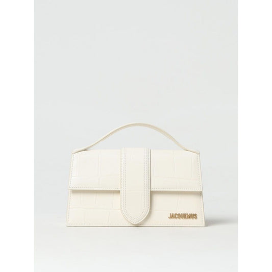 Jacquemus Ivory Cocco Le Grand Bambino Handbag
