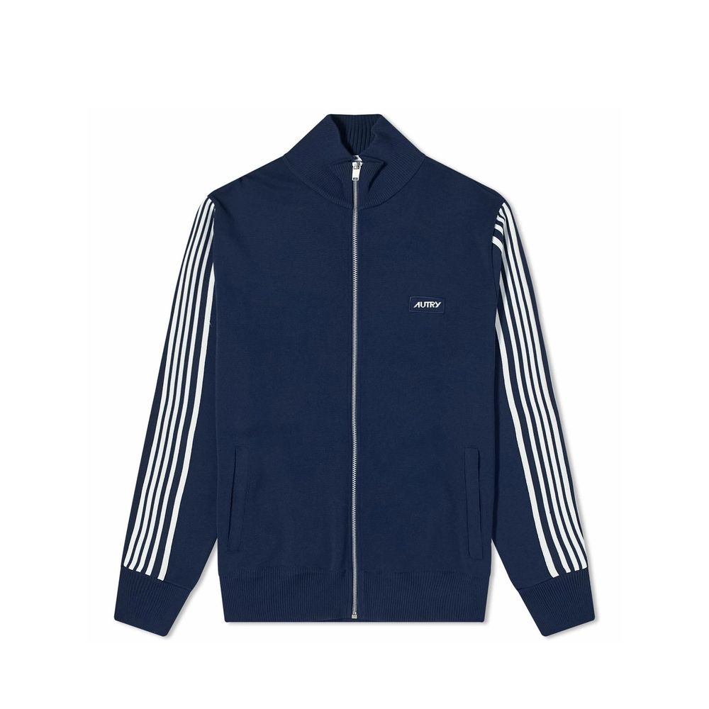 Autry Blue Nylon Cardigan 1728,75611013280,Autry,Blue,Cardigans - Sweaters - Clothing,Clothing,M,Men,New with tags,S,Sweaters - Clothing,XL