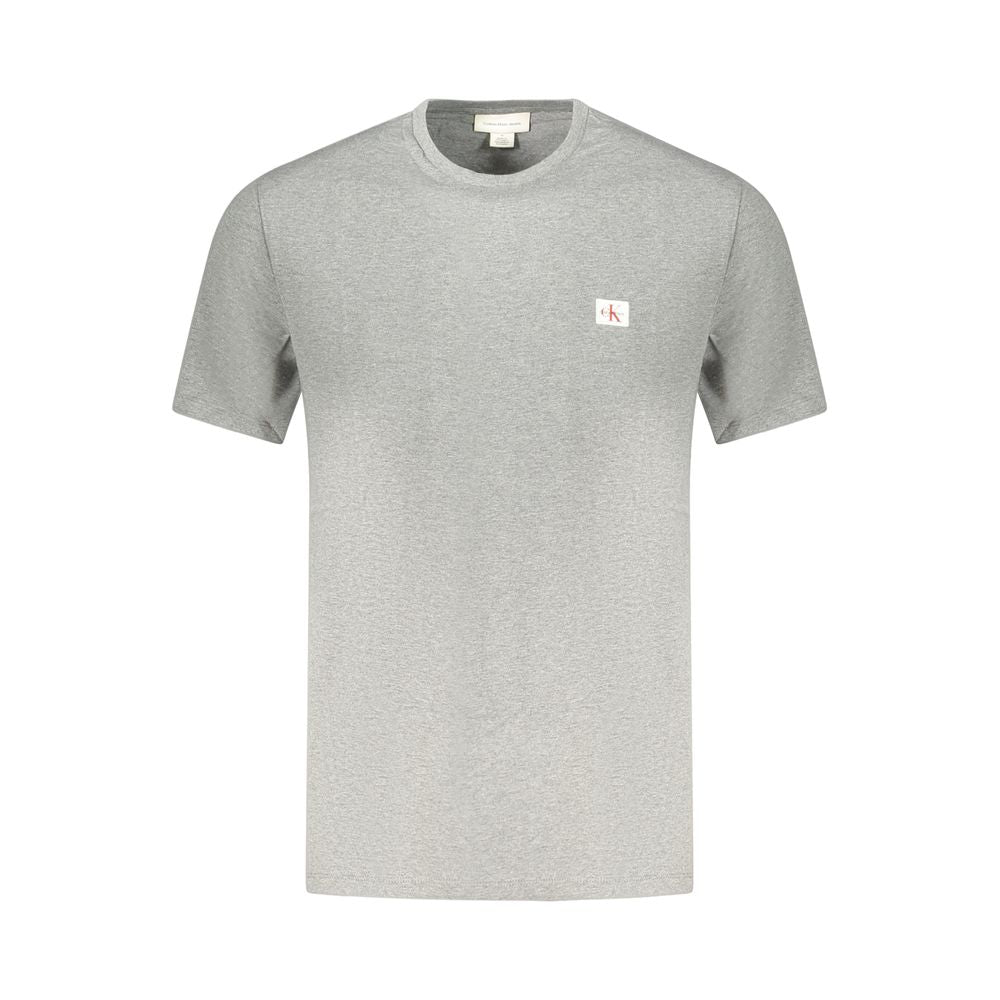 Calvin Klein Gray Cotton T-Shirt