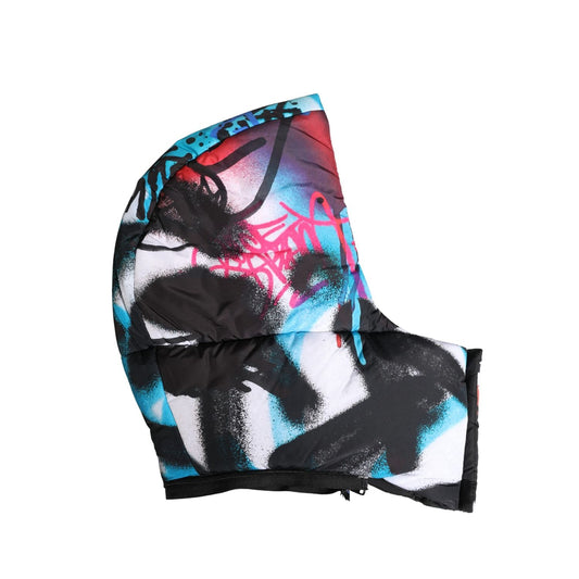 Dolce & Gabbana Multicolor Graffiti Whole Head Wrap Capello Hat