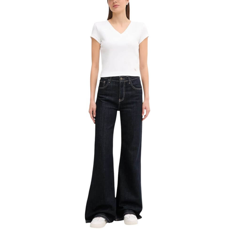 Calvin Klein Jeans White Cotton T-Shirt