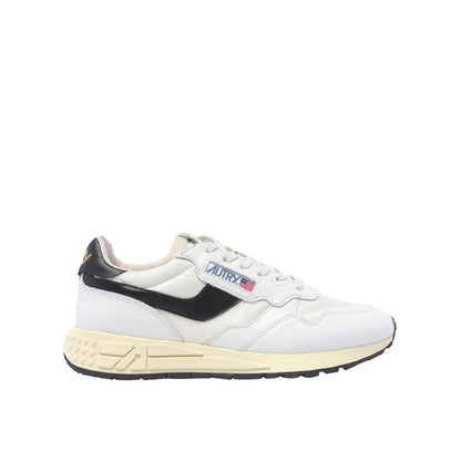 Autry White Leather Athletic Sneakers