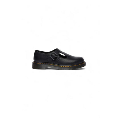 Dr. Martens Black Leather Platform Pumps