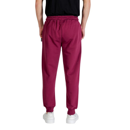 Icon Bordeaux Cotton Joggers (Workout Pants)