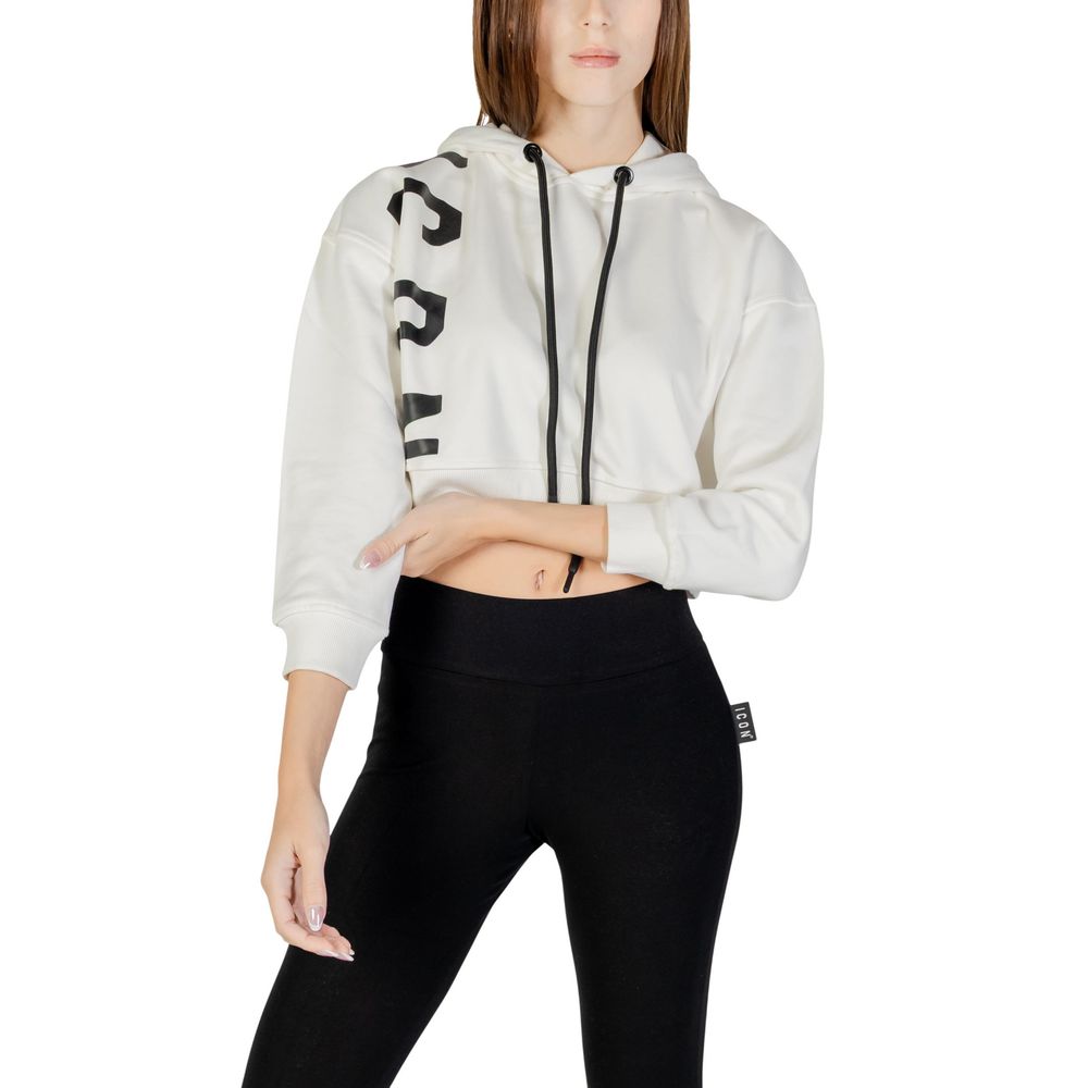 Icon Cream Cotton Hoodie