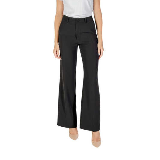 Rinascimento Black Polyester Casual Pants 1728,71956299936,Black,Casual Pants - Pants - Clothing,Clothing,IT40|S,IT42|M,IT44|L,New with tags,Pants - Clothing,Rinascimento,Women