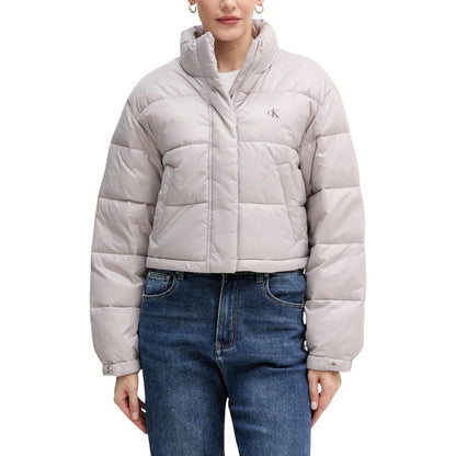 Calvin Klein Jeans Purple Polyamide Jacket