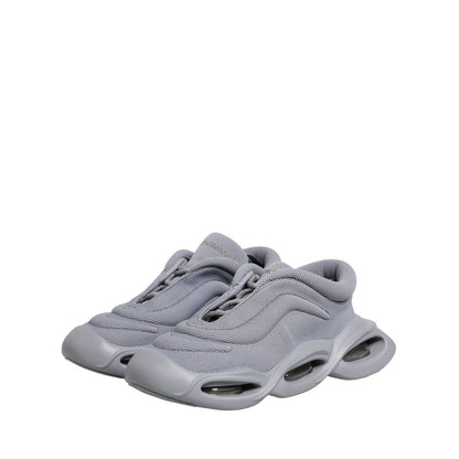 Dolce & Gabbana Gray Slip On Wave Low Top Sneakers