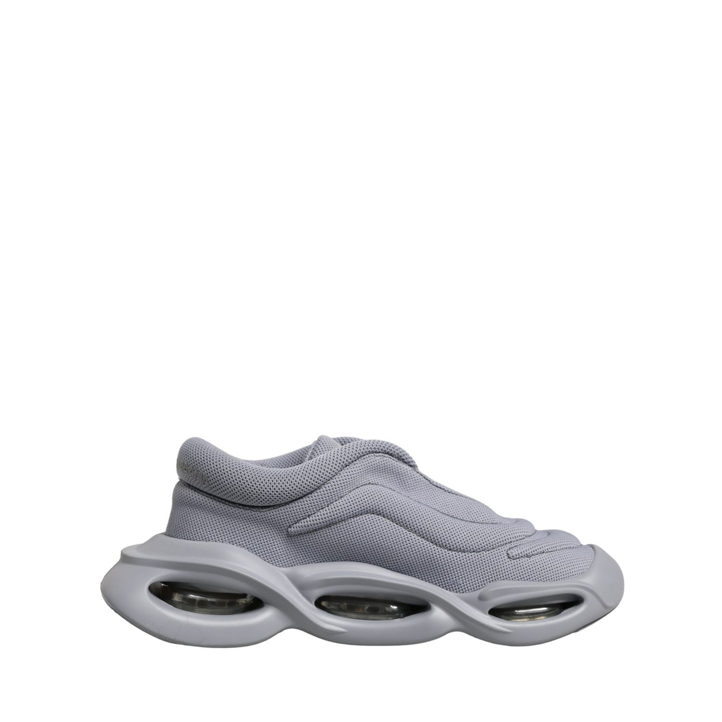Dolce & Gabbana Gray Slip On Wave Low Top Sneakers