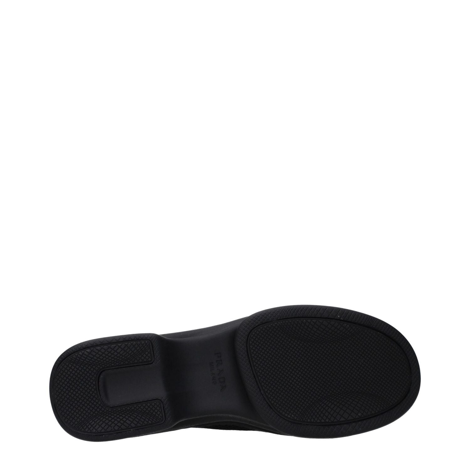 Prada Black Fabric Low Top Sneakers