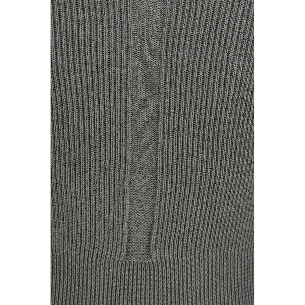 Rick Owens Bicolor Wool Oves Aries Sweatshirt