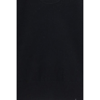 Extreme Cashmere Black Elastane Sleeveles Sweater