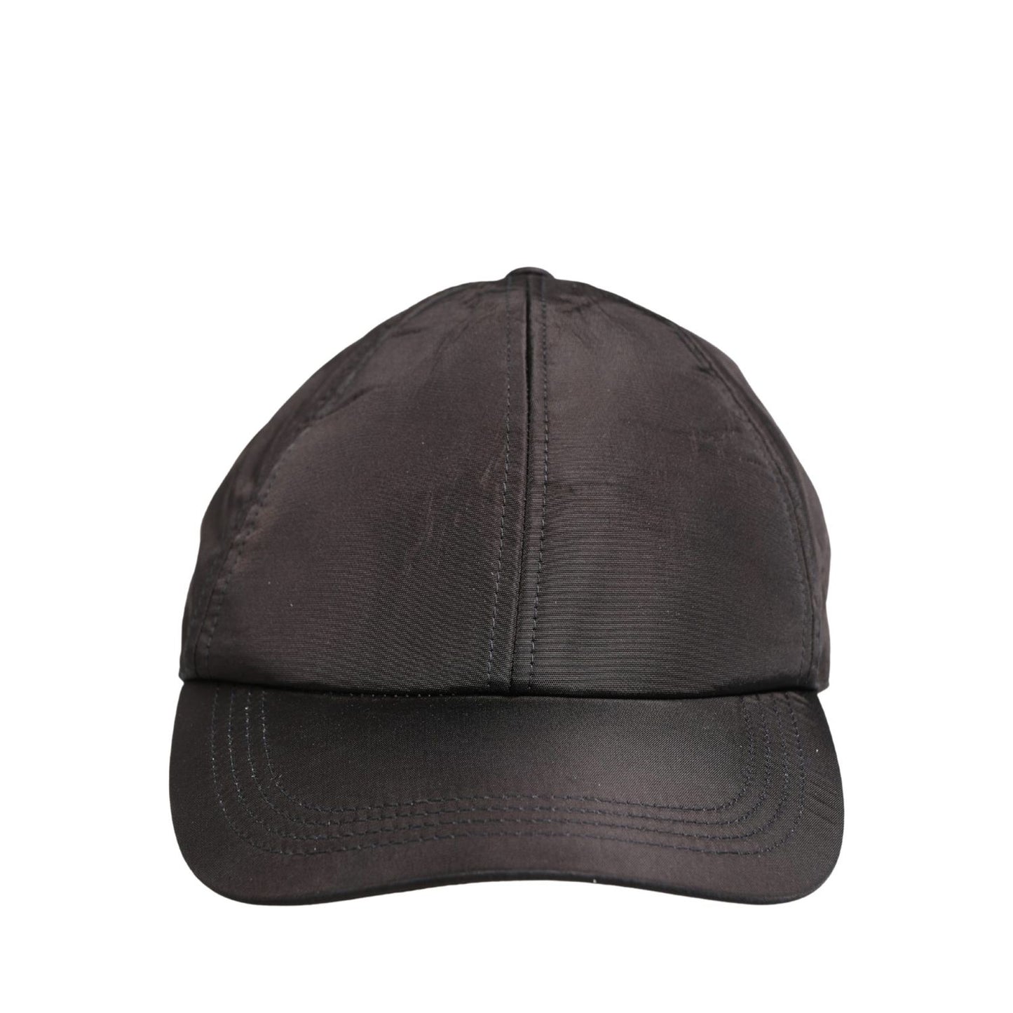 Dolce & Gabbana Men Black Cotton 6 Panels Baseball Cap Hat