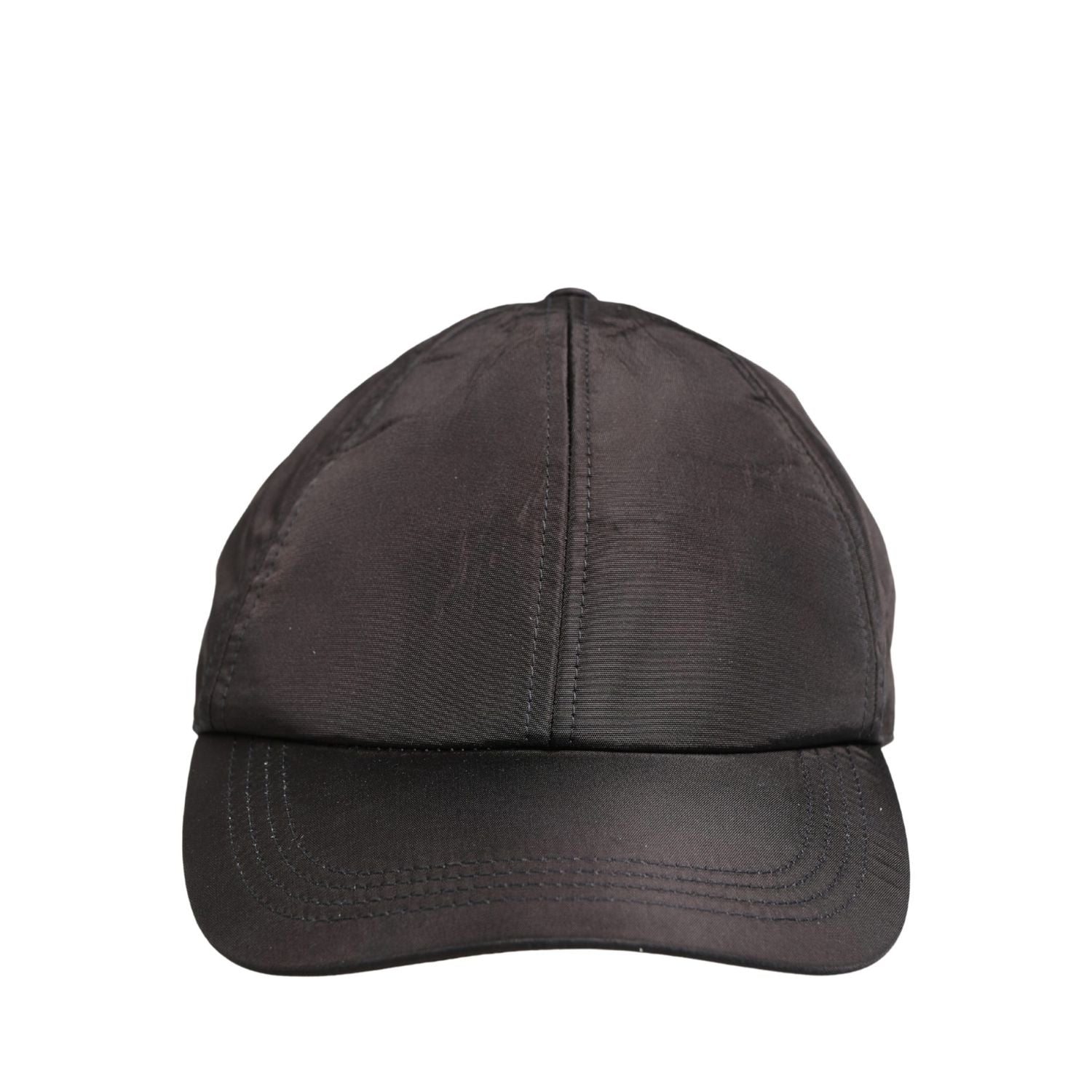 Dolce & Gabbana Men Black Cotton 6 Panels Baseball Cap Hat
