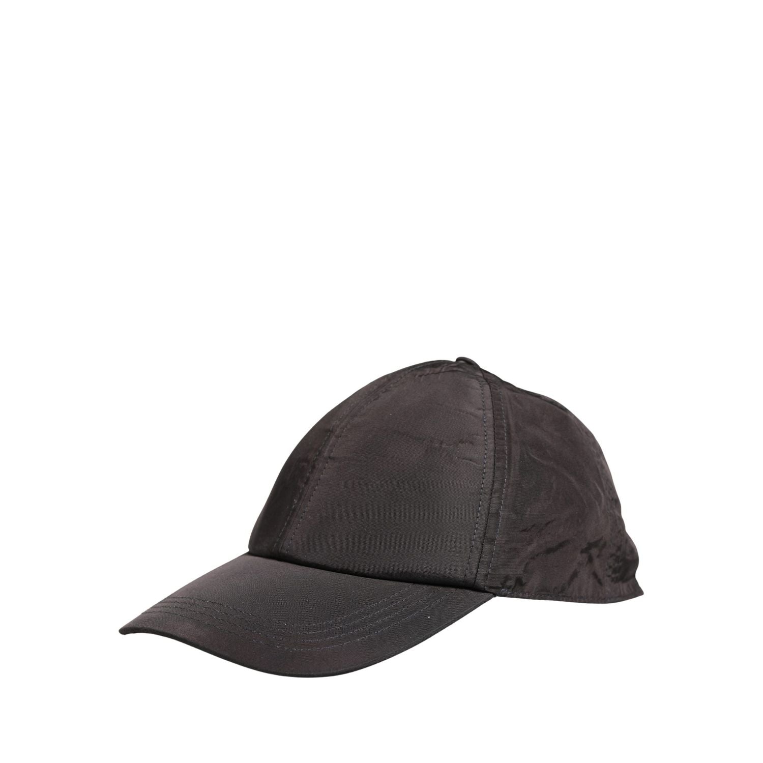 Dolce & Gabbana Men Black Cotton 6 Panels Baseball Cap Hat