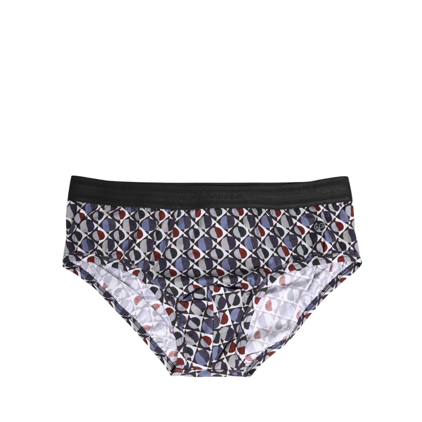 Dolce & Gabbana Multicolor Patterned Men Brando Brief Underwear