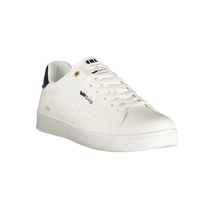 Gas Bianco Polyurethane Men Sneaker 1728,67403481248,Athletic - Sneakers - Shoes,EU40/US7,EU41/US8,EU42/US9,EU43/US10,EU44/US11,EU45/US12,EU46,Gas,Men,New with tags,Shoes,Sneakers - Shoes,White