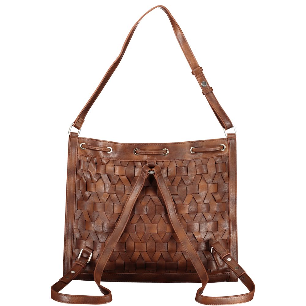 Desigual Brown Polyethylene Backpack