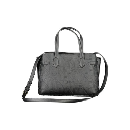 Mario Valentino Black Polyurethane Women's Bag