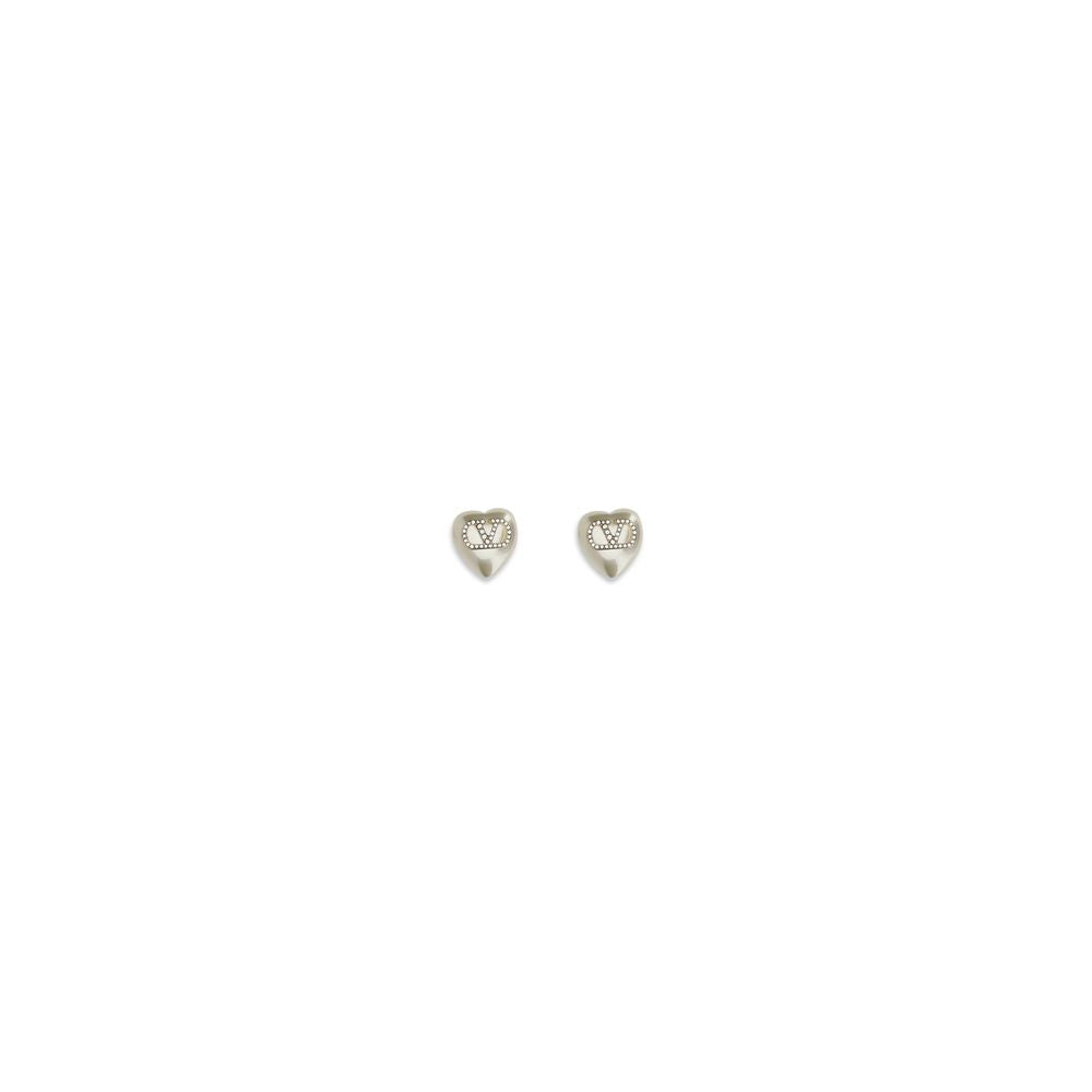 Valentino Garavani Gold Brass Earrings