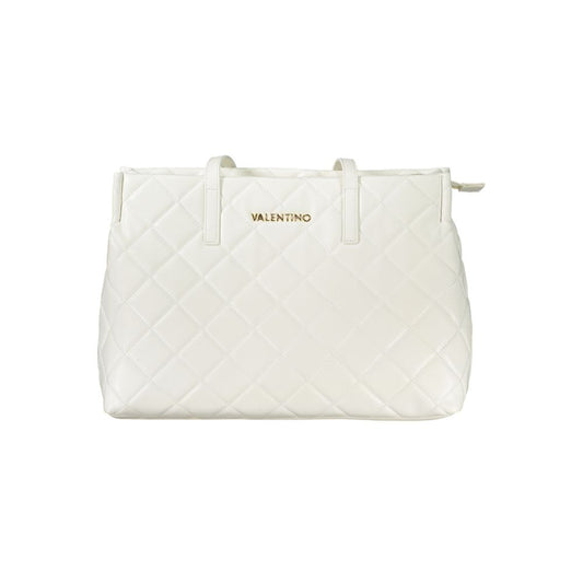 Mario Valentino White Polyurethane Women's Bag