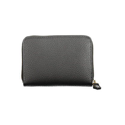 Valentino Black Polyurethane Women's Wallet