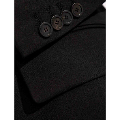 Balenciaga Black Wool Full-Length Jacket