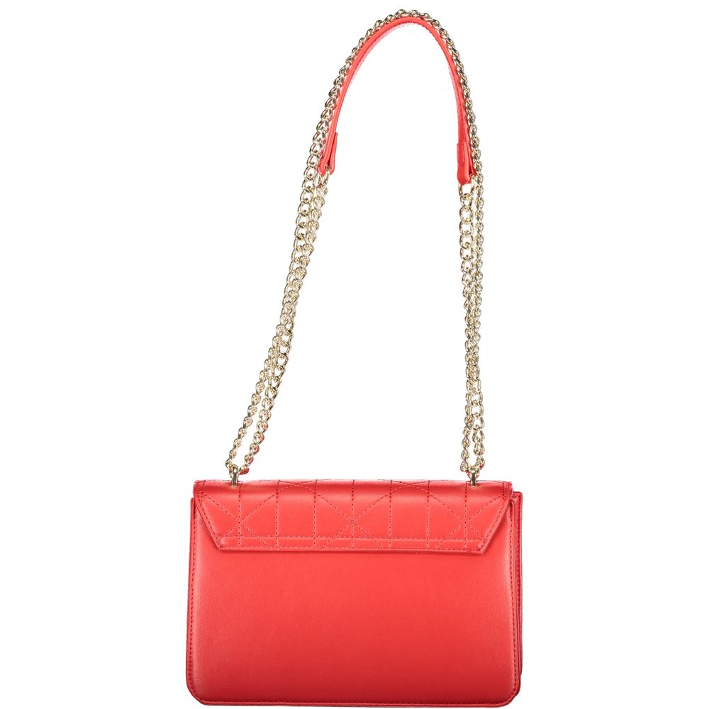 Mario Valentino Rosso Polyurethane Women's Bag