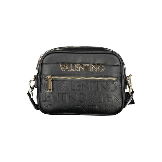 Mario Valentino Black Polyurethane Women's Bag
