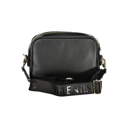 Mario Valentino Black Polyurethane Women's Bag