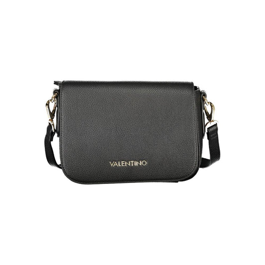 Mario Valentino Black Polyurethane Women's Bag