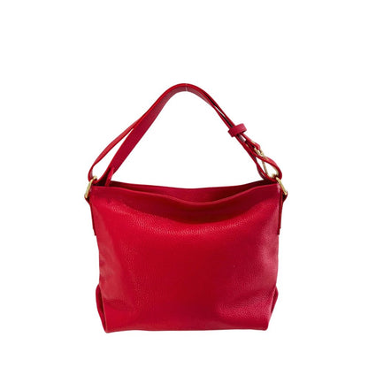 Baldinini Trend Red Leather Women Bag