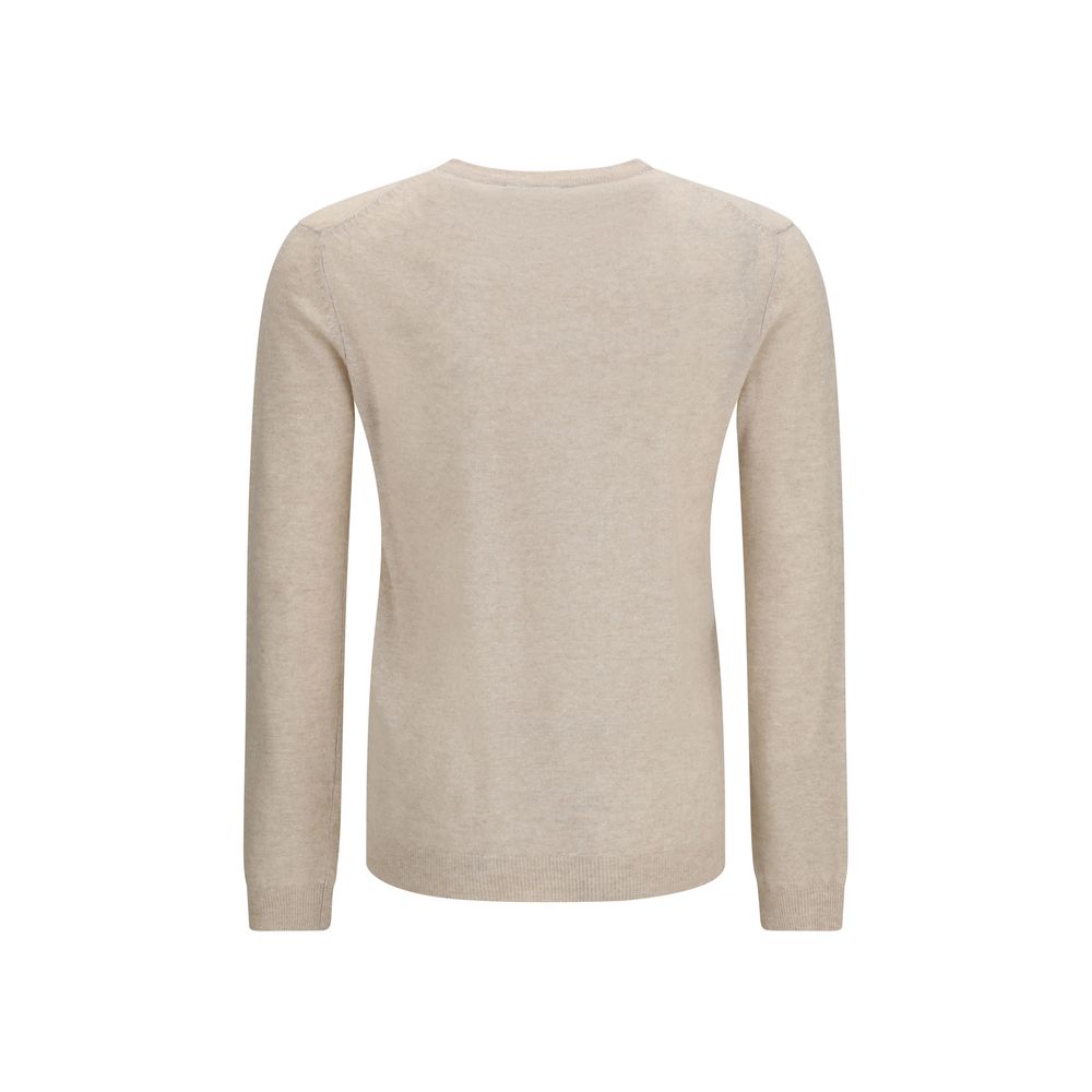 Aragona Cashmere Beige Cashmere Sweater