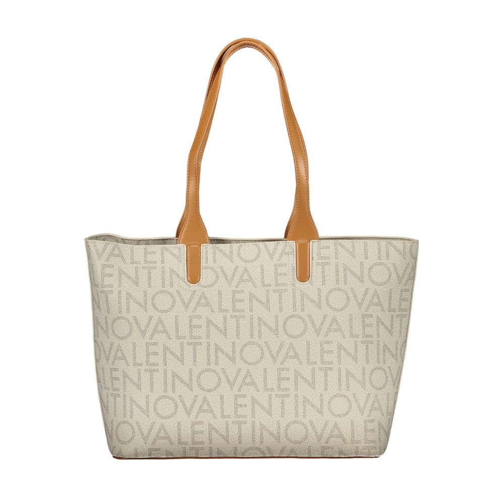 Mario Valentino Beige Polyurethane Womens Bag