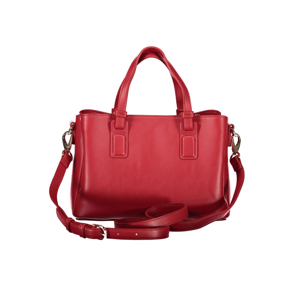 Mario Valentino Red Polyurethane Women's Bag