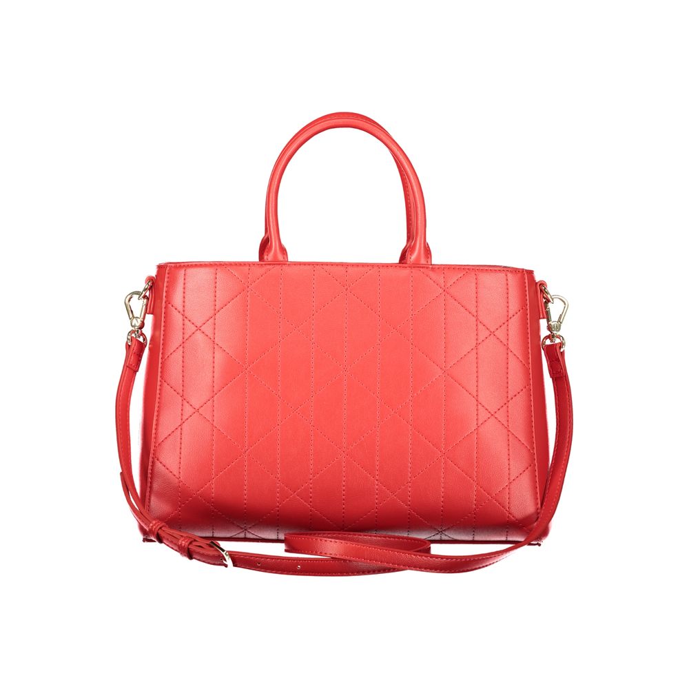 Mario Valentino Rosso Polyurethane Women's Bag