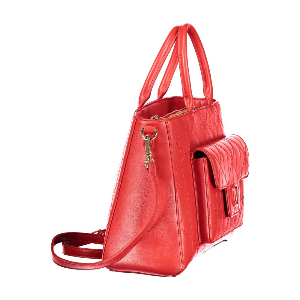 Mario Valentino Rosso Polyurethane Women's Bag