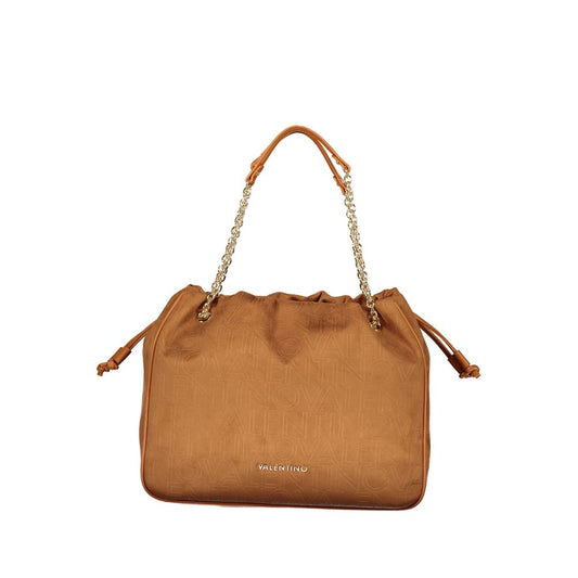 Mario Valentino Brown Polyurethane Women's Bag
