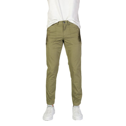 Refrigiwear Green Cotton Casual Pants