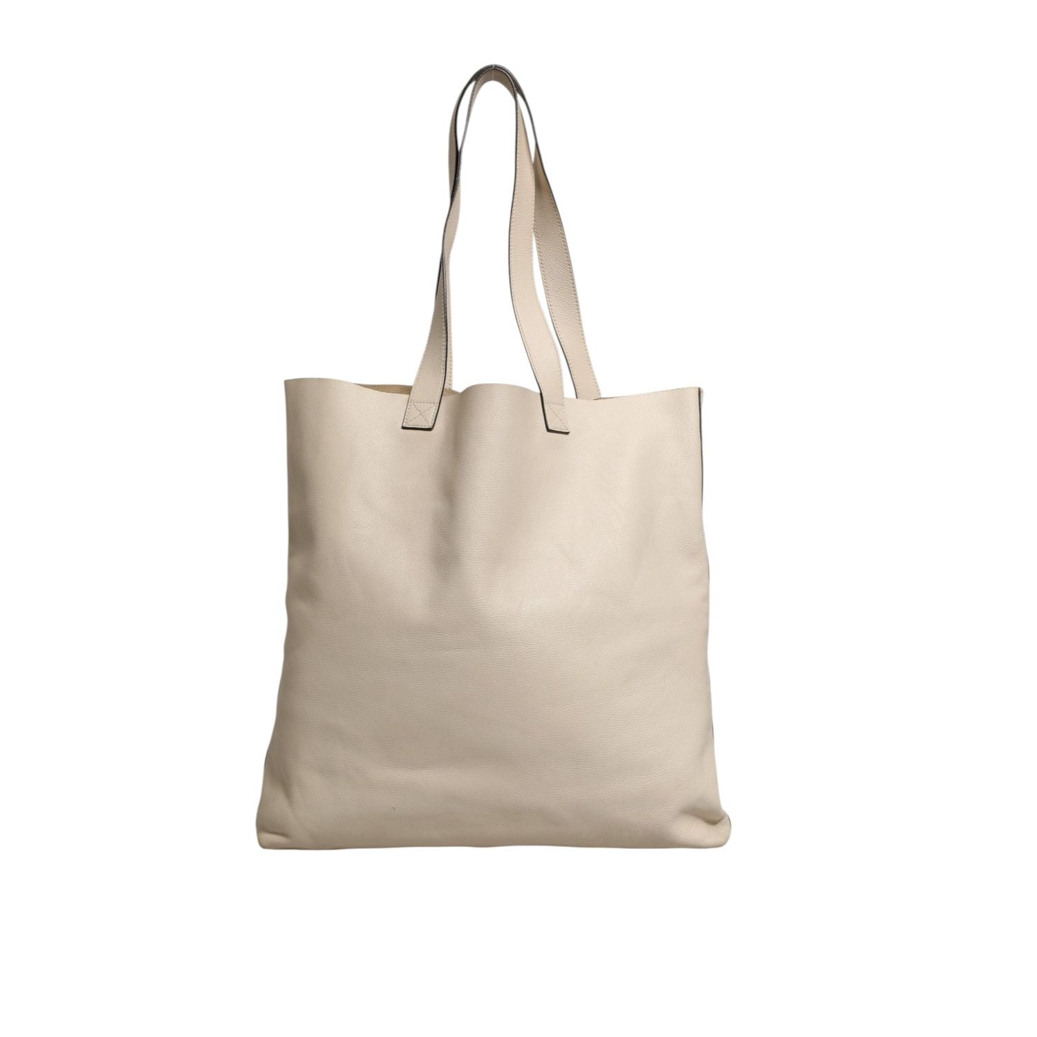 Gucci White Web Sherry Logo Print Tote Bag