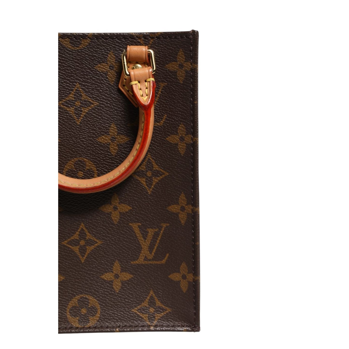 Louis Vuitton Monogram Canvas Petit Sac Plat Bag