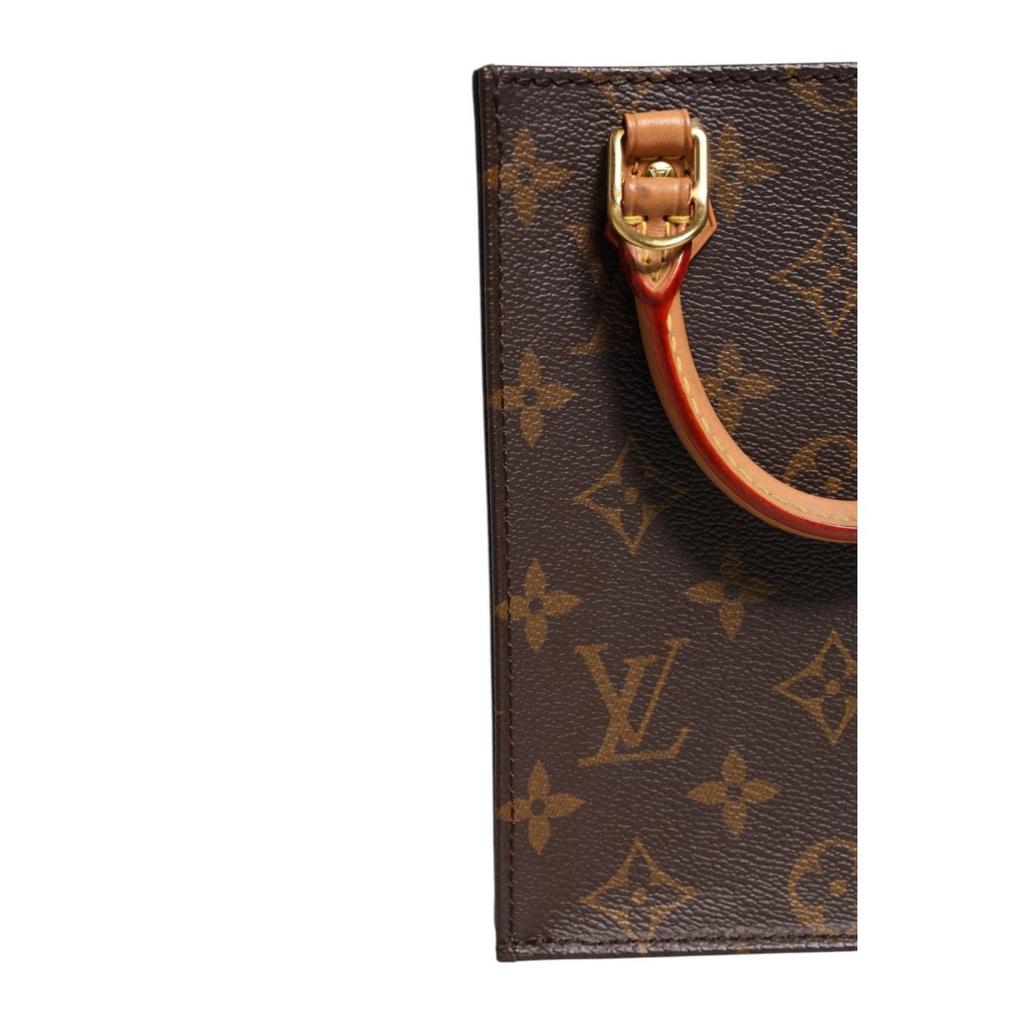 Louis Vuitton Monogram Canvas Petit Sac Plat Bag