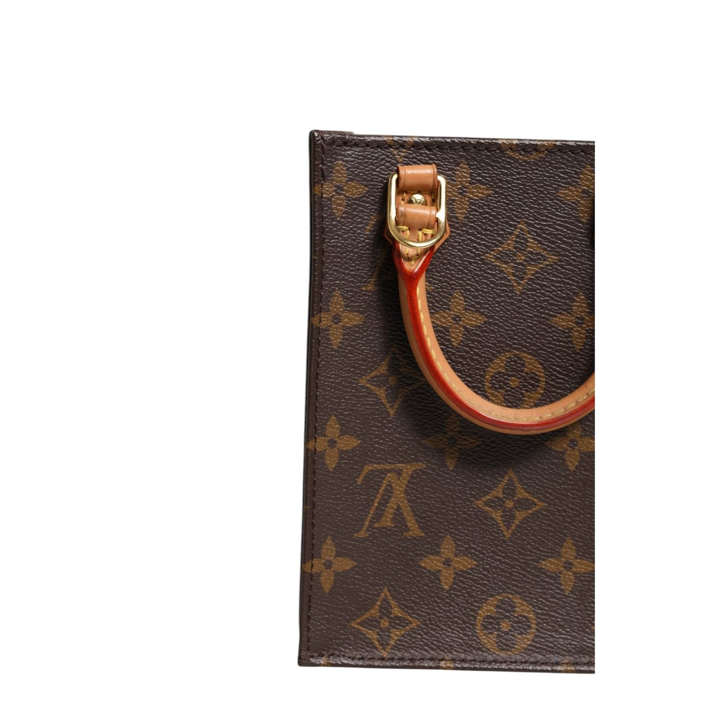Louis Vuitton Monogram Canvas Petit Sac Plat Bag