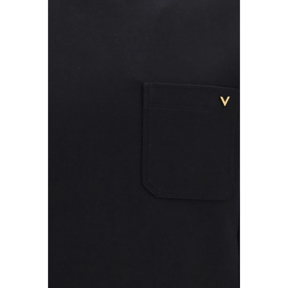 Valentino Garavani Black Cotton Sweatshirt