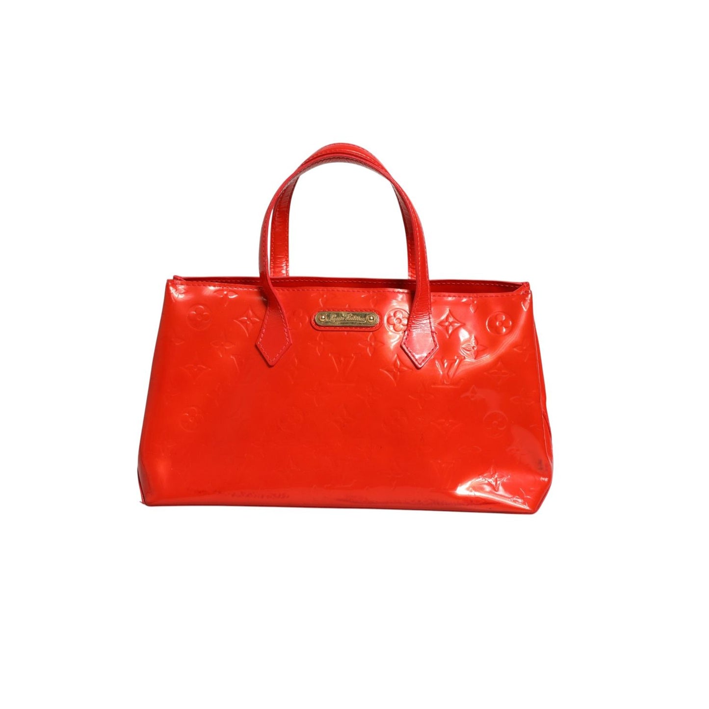 Louis Vuitton Red Monogram Vernis Wilshire PM