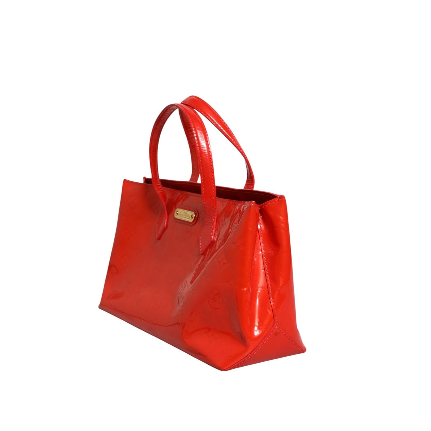 Louis Vuitton Red Monogram Vernis Wilshire PM