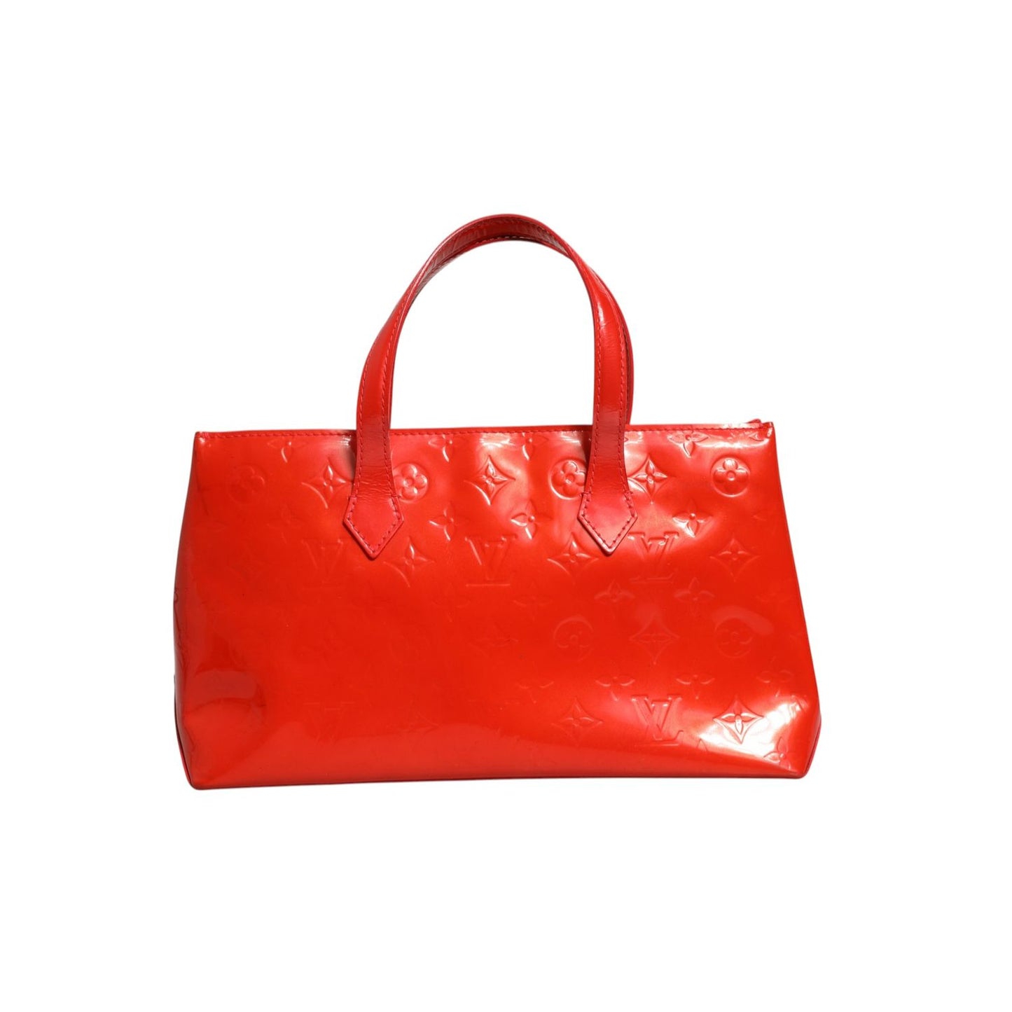 Louis Vuitton Red Monogram Vernis Wilshire PM