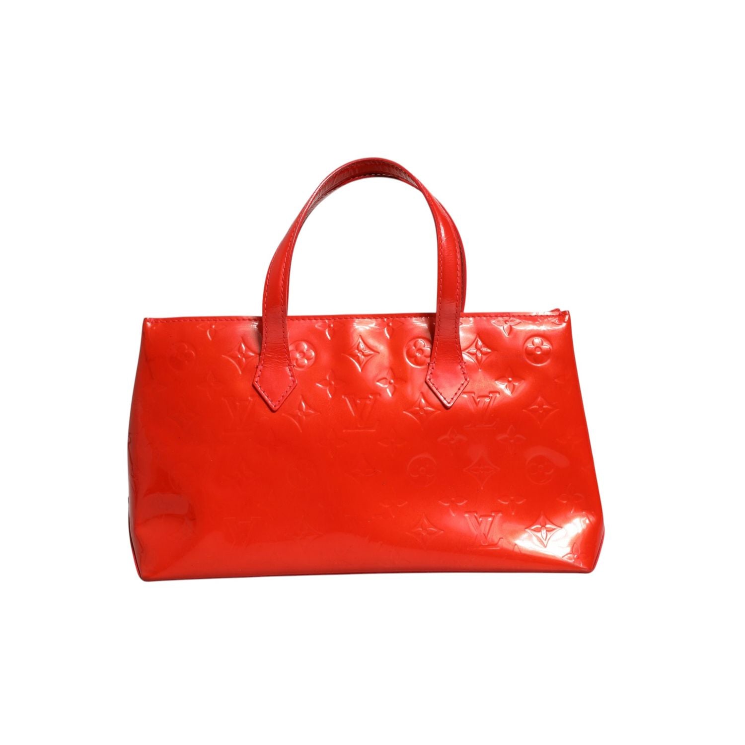 Louis Vuitton Red Monogram Vernis Wilshire PM
