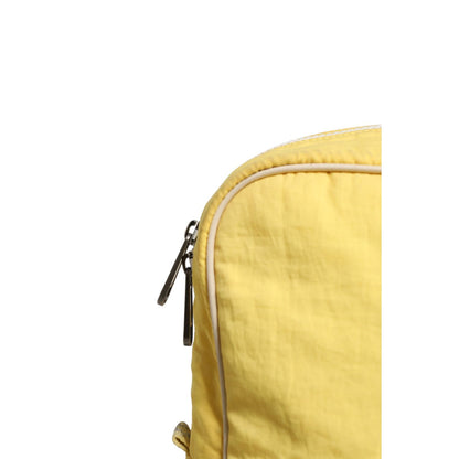 Yellow Nylon Gucci Blind For Love Backpack